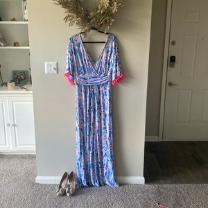 Large Lilly Pulitzer maxi dress